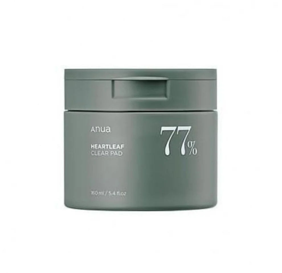 Anua Heartleaf 77% Clear Pad - Gentle Exfoliating & Pore Care Toner Pads